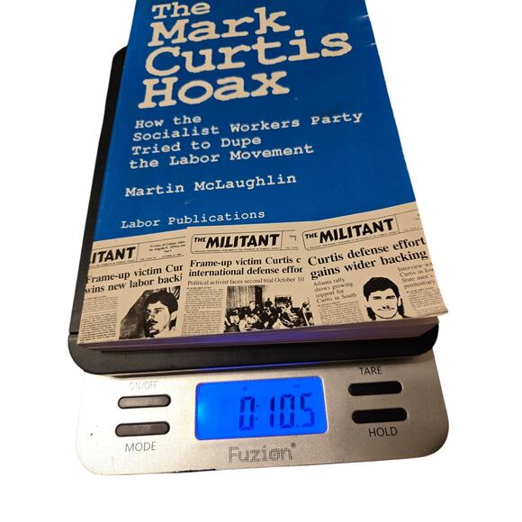 The Mark Curtis hoax by Martin McLaughlin 0929087461 labor books - Picture 8 of 8